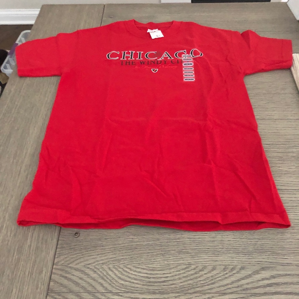 Red Chicago T-Shirt
